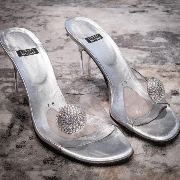 Stuart Weitzman Cinderella's Glass Slippers - Picture 1 of 14